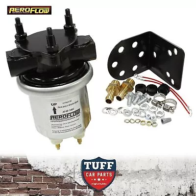 Aeroflow Performance Compact Silver Electric Fuel Pump 100GPH 6 - 8psi AF49-1064 • $149.95