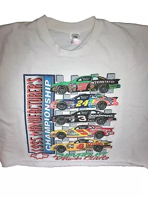 Vintage Nascar 1995 Manufacturers Championship Chevrolet Monte Carlo Shirt 2XL • $29.99