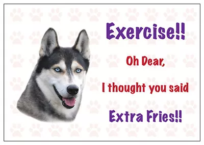 £2.32 • Buy Funny HUSKY Vinyl Car Van Decal Sticker Pet Animal Lover 