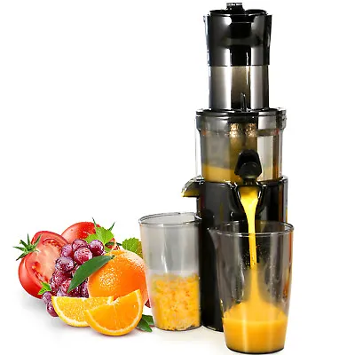 VEVOR Masticating Slow Juicer Electric Vegetables Fruit Squeezer Juice Extractor • $55.99