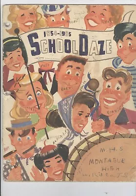 Montague High School Memorabilia Program's 1954-1955 School Year. Michigan • $31.46