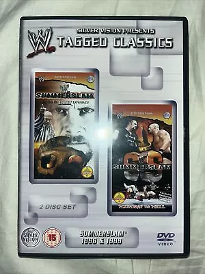 £26.99 • Buy WWE Tagged Classics DVD Summerslam 1998 & 1999 WWF Wrestling
