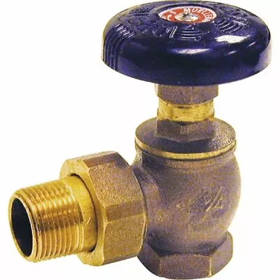 B & K Steam Radiator Valve 1-1/4   Fpt X 1-1/4   Mpt Angle Brnz • $52.20