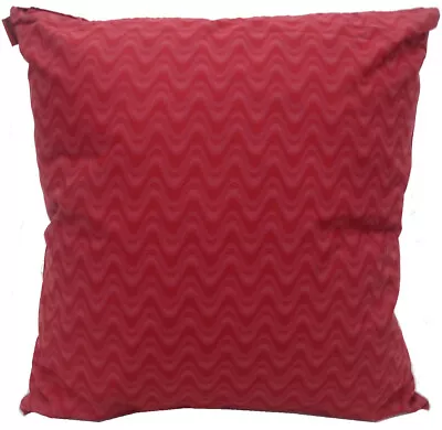 MISSONI HOME PERCALE COTTON CUSHION COVER ICONIC ICED CHEVRONS  16x16  FLIC T56 • $85