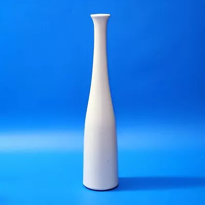 Vintage ROYAL HAEGER Pottery LARRY LASZLO 433-36 White Matte Bud Vase 13” - USA • $29.97