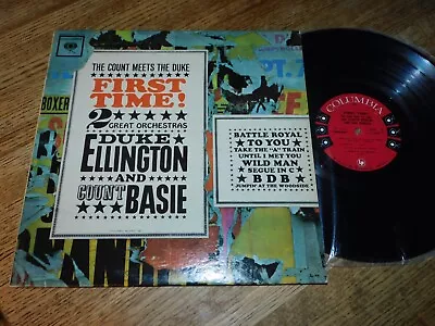 DUKE ELLINGTON Meets COUNT BASIE LP - Columbia 6-Eye # CS-8515 - FIRST TIME Mono • $9.99