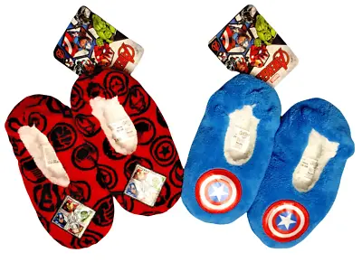 Marvel Avengers Slippers Warm Comfy Children Sizes 7-13 UK  25-32 EU  • £7.99
