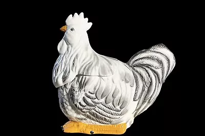 JC Penney Vintage Hen Rooster Chicken Cookie Jar • $22.49