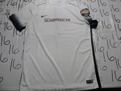 Large Soccer Slammers Nike Dri Fit Staines Throughout & Patch Removed Shirt • $6.99