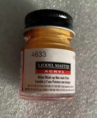 Model Master Acryl   Stop Light Red  #4633 1/2 Oz. • $11.99