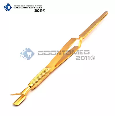 Full Gold C-Curve Nail Pinching Wand Cuticle Pusher Multifuncation Tool • $7.05