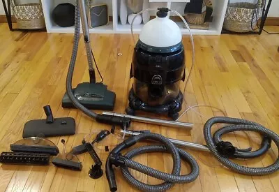 HYLA NST Canister Vacuum W/ Shampooer Water Filtration Gently Used Works Great • $375