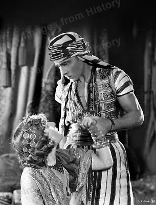 8x10 Print Rudolph Valentino Vilma Banky The Son Of The Sheik 1926 #9723 • $15.99