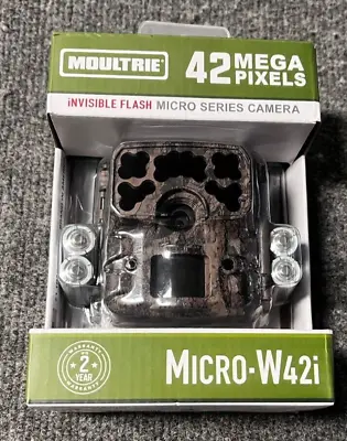 Moultrie Micro W42i 42 Megapixels Invisible Flash Micro Series Camera NEW IN BOX • $51.99