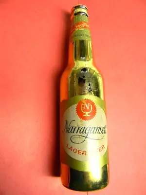 Vintage 1959 Gold Narragansett Beer One Million Barrel Bottle Milestone Award • $29.99