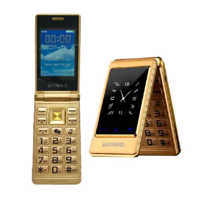 Unlocked Long Standby Mobile Phone A15 3.0 Inch Double Screen Quad Band Dual Sim • $43.69