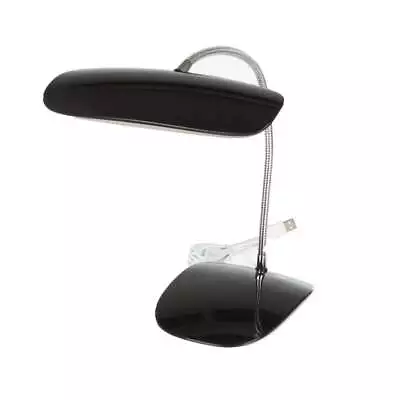 Modern Touch-Activated LED Desk Lamp With USB Power Cord (Black) US • $19