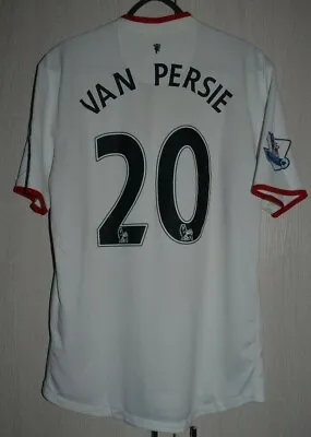 Manchester United 2012/2013/2014 Away Football Shirt Nike Van Persie #20 L • £71.99