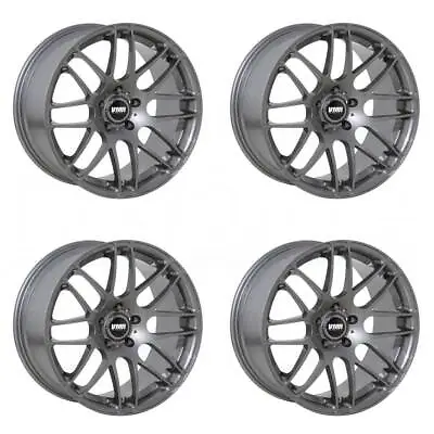 19x8.5 VMR V710 5x120 45 Gunmetal Wheels Rims Set(4) 72.6 • $1260