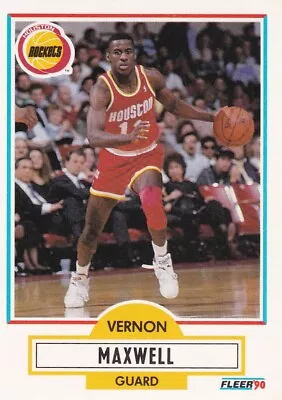 VERNON MAXWELL 1990-91 Fleer #72 • $1.25