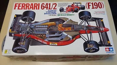 Tamiya Ferrari 641/2 (F190) 1:12 Big Scale Highly Detailed Model • £230