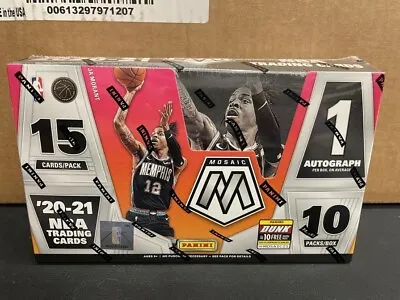 2020/21 Panini Mosaic Basketball Hobby Box - FRESH CASE • $299.95