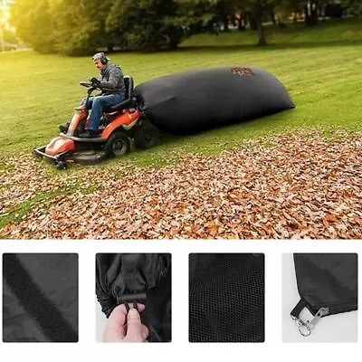 Lawn Tractor Leaf Bag Ride-in Lawn Mower Catcher Riding Grass Sweeper Bag New • $39.18