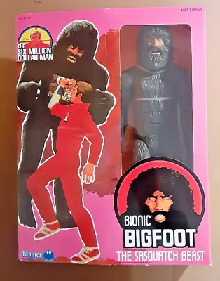 Six Million Dollar Man Bionic Bigfoot In Repro Box 1977 Complete Nr/mint Kenner • $795