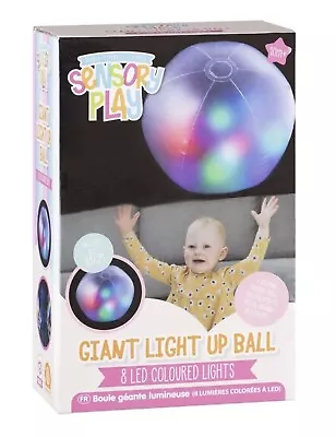 GIANT Light Up Sensory Play Ball Toys For Newborn Babies  Gift For Kids • £12.89