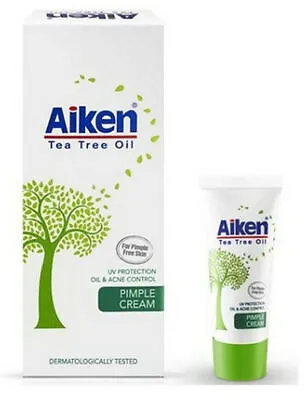 £39.90 • Buy Aiken 3 X 20gm TEA TREE OIL Spot Away Pimple Cream Moisturizer Oil Acne Control