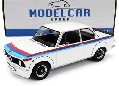 Mcg Model Car Group 1/18 Diecast 1973 Bmw 2002 Turbo In White Mgc18408r • $94.38
