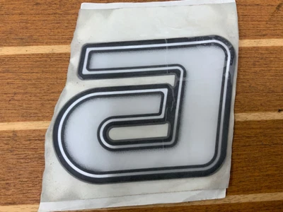 $33.24 • Buy MasterCraft Boat Raised Decal | 4.75” Letter White Chrome  Black