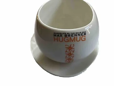 Max Brenner Hug Mug Ceramic Cup & Saucer • $12