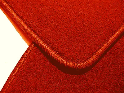 Red Velours Trunk Carpet Kit For Mercedes R107 SL  1980 -1989 • $198