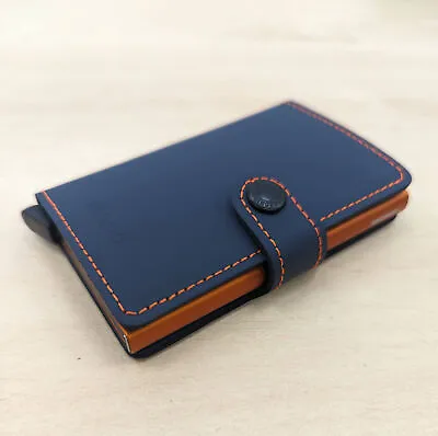 Secrid Mini Wallet Card Protector Leather Wallet Safe Card Case 12 Card • $67.50