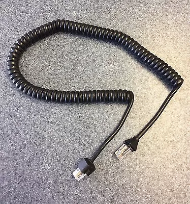 EOM Motorola HLN9559 Replacement Microphone Coiled Cord • $12.50