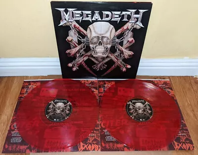 Megadeth Killing Is My Business And Business Is Good The Final Kill Lp Red Vinyl • $79.99