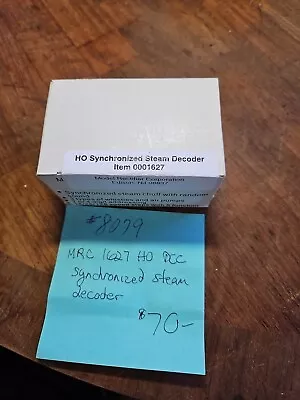 Mrc 1627 Ho Dcc Synchronized Steam Decoder New Sealed • $70