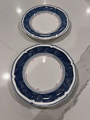 Villeroy & Boch Country Collection Cottage Blue SET Of Two • $39.99