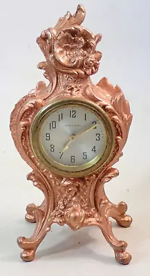Antique Ornate Figural New Haven 8  Mantel Shelf Clock • $9.99