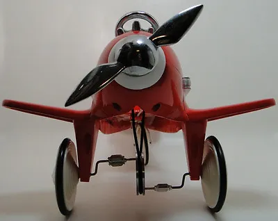 MINI Pedal Car Plane WW2 Custom Built Metal Ford Aircraft P51 Mustang 1969 Race • $99