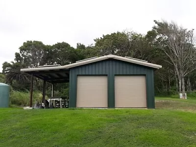 24x24 Steel Building SIMPSON Metal Garage Storage Shop Building Kit • $9906