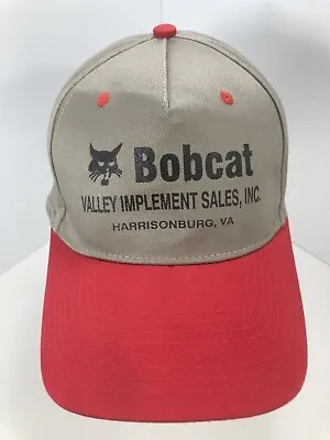 Vintage Valley Implement Bobcat Tractor Harrisonburg Virginia Trucker Cap Hat • $14.95