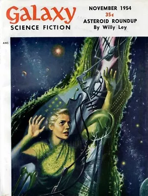 Galaxy Science Fiction - November 1954 Issue - Simak Pangborn Sheckley • £5.58