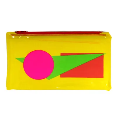 Yellow Shapes Pencil Case Size 210mm X 116mm • £2.95