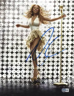$450 • Buy Hot Sexy Mariah Carey Signed 11x14 Photo Authentic Autograph Beckett 