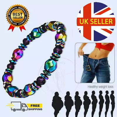 £2.99 • Buy Bio Magnetic Healing Therapy Bracelet Arthritis Hematite Weight Loss Pain Relief