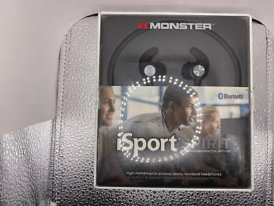 Monster ISport Spirit Wireless Headphones Bluetooth 5.0 • $23