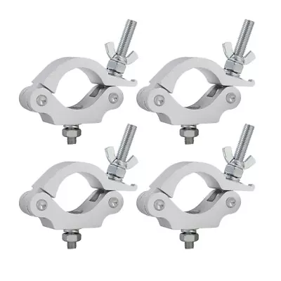 4x Equinox TC 100S Aluminium 100kg Silver Half Coupler Lighting Truss Rigging • £38.50