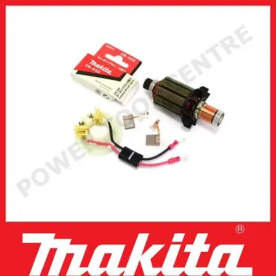 Makita Armature Brush Holder & CB440 Carbon Brushes To Fit BHP458 DHP458 Drill • £26.99